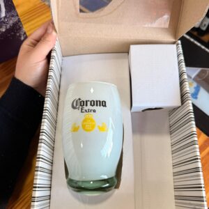 ESTUCHE + VASO CERVEZA CORONA + ESPACIO