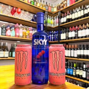 SKYY SABORIZADO + 2 MONSTERS